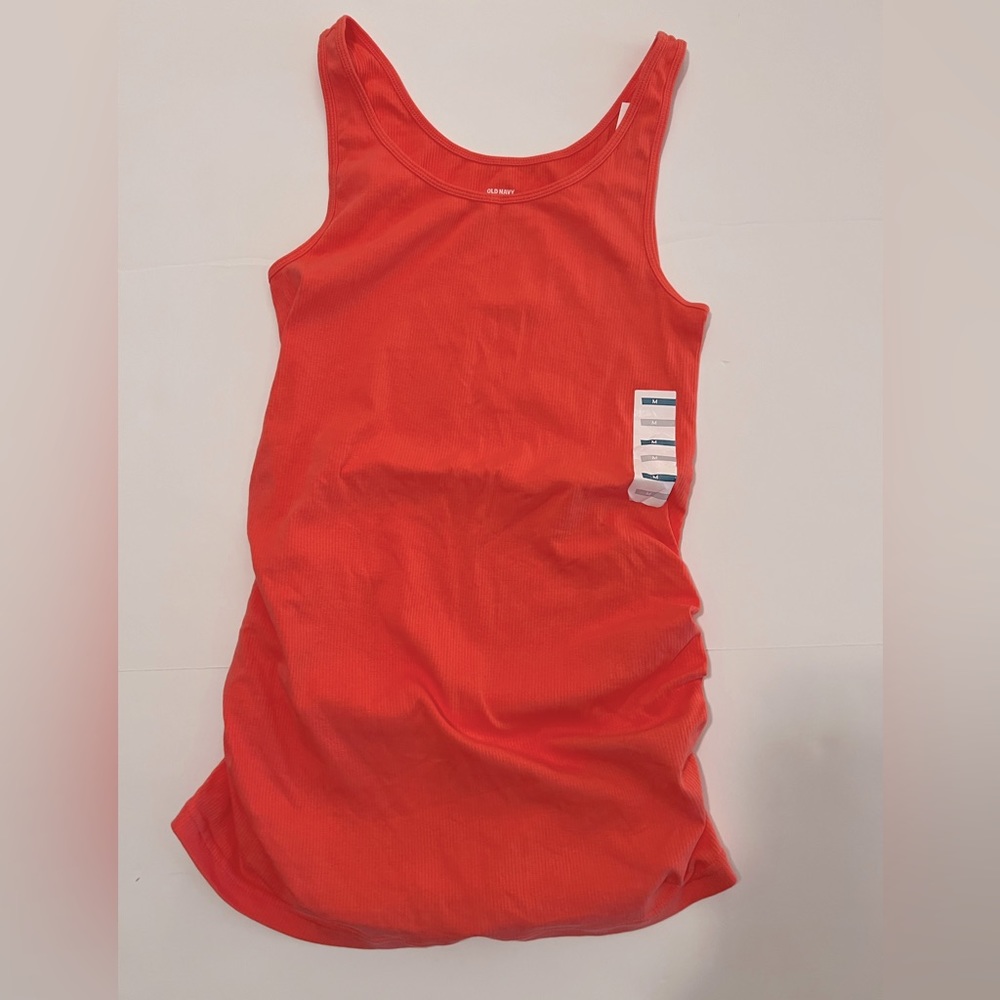 Ribbed maternity tank